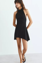 Halter Neck Mini Dress