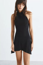 Halter Neck Mini Dress
