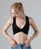 Twist-Front Crop Top