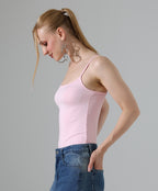 Rhinestone Bodysuit - Pink