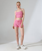 Gingham Two-Piece Set - Pink