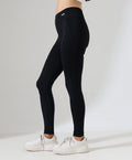 High-Waist Scrunch Leggings - Black